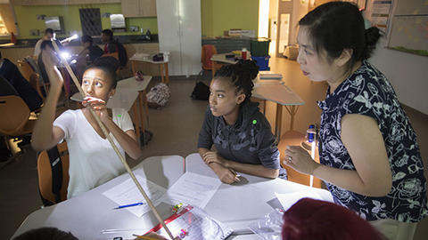 ThinkSpace Team in CPS Classroom